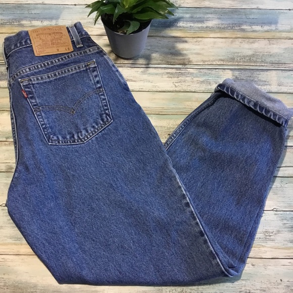 Levi's Denim - Vintage 90’s Levi’s high waisted mom jeans
